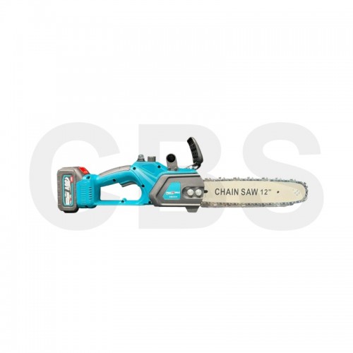 Επαναφορτιζόμενο αλυσοπρίονο Kraft world 30 CM 2x 36V 8Ah με διπλή μπαταρία με δύο αλυσίδες