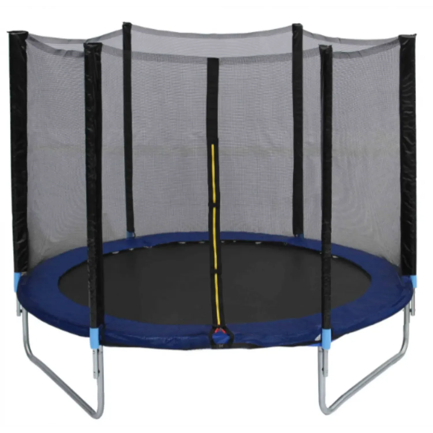 Τραμπολίνο TRAMPOLINE με δίχτυ προστασίας Διάμετρο 180cm και ύψος 180cm για μέγιστο βάρος έως 80 κιλά Μπλε