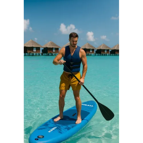 Φουσκωτή Σανίδα Sup Forall Yellow 10.2'' με κουπί αξεσουάρ και σακίδιο μεταφοράς με μήκος 3.20m