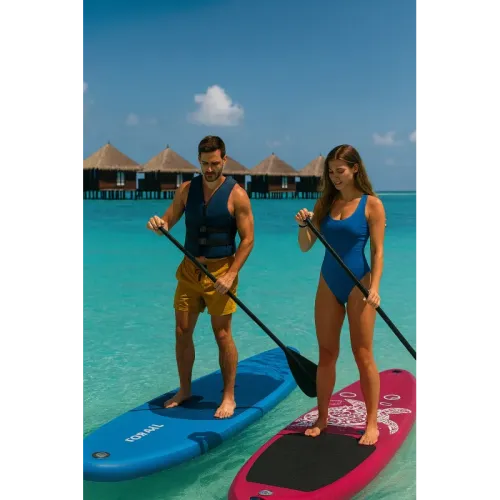 Φουσκωτή Σανίδα Sup Forall Blue 10.2'' με κουπί αξεσουάρ και σακίδιο μεταφοράς με μήκος 3.20m