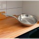  Σετ Κατσαρόλες από Ανοξείδωτο Ατσάλι Ασημί 5τμχ
