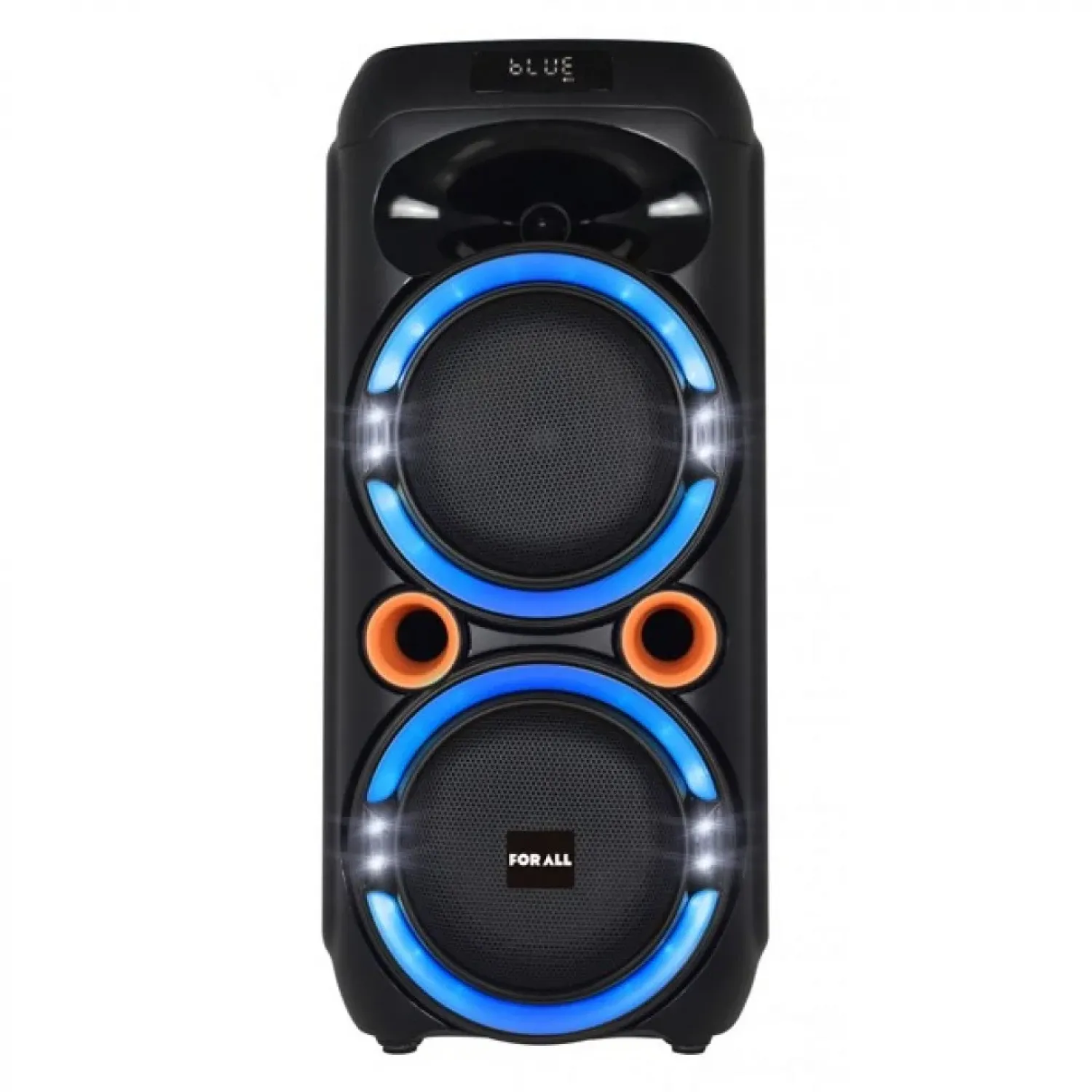 Σύστημα Karaoke FOR ALL ηχείο επαναφορτιζόμενο 30W με ασύρματο μικρόφωνο λειτουργεία ράδιο και μπαταρία 3000mah FG206-17