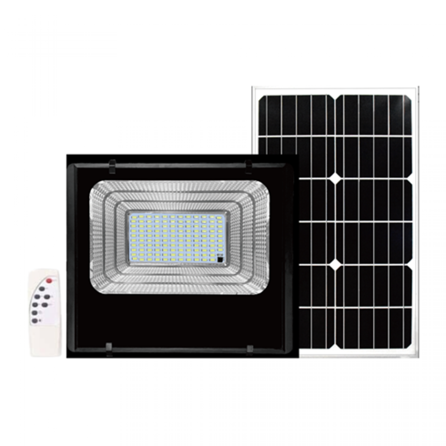 Eco Led Αδιάβροχος Ηλιακός Προβολέας 200W με Πάνελ IP67 – JHD-KFL-A